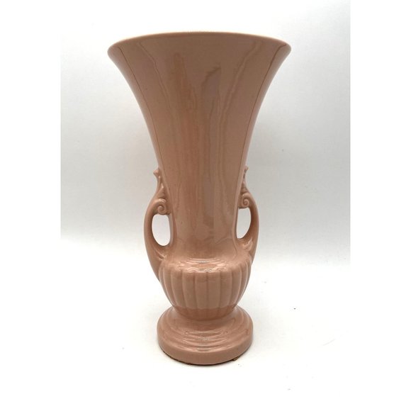 Vtg. MCM Pink Chadwick China Vase - Picture 3 of 5